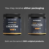 2 - Nutrabay Gold Micronised Creatine Monohydrate,  Orange  0.26 lb 