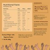 5 - Nutrabay Foods Original Peanut Butter, 400 g Creamy