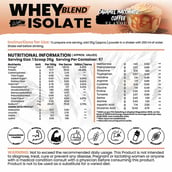 4 - White Wolf Whey Blend,  4.4 lb  Caramel Macchiato Coffee 
