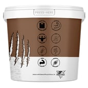 4 - White Wolf Mega Bulk,  11 lb  Belgium Chocolate 