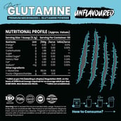 3 - White Wolf Pure Glutamine, 0.56 lb Unflavoured