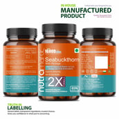 4 - NutraMarck Seabuckthorn with Moringa, 60 capsules