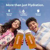 20 - Gritzo Supercharge, Hydration Drink Mix,  15 Piece(s)/Pack  Orange Rush Flavour