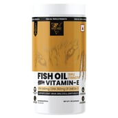 1 - White Wolf Triple Strength Fish Oil with Vitamin E,  90 capsules 