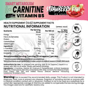 2 - White Wolf L-Carnitine with Vitamin B5, 450 ml Strawberry Kiwi