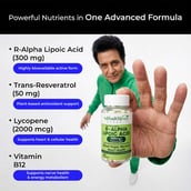 5 - Health Veda Organics Alpha Lipoic Acid,  60 capsules 