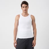 1 - ZVERSE Aero Ribbed Vest, X-Large White Storm