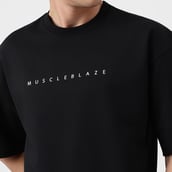 5 - ZVERSE NOCAP Oversize Tee, Small Black Riot