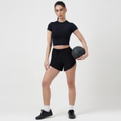 4 - ZVERSE NovaRun Shorts,  Black Riot  Small