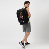 6 - MuscleBlaze Hypermove Athlete Backpack,  Stealth Black, 40 L