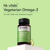 2 - HealthKart HK Vitals Veg Omega 3 1000mg,  60 tablet(s)