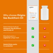 8 - Origins Nutra Sea Buckthorn Oil 500mg (Pack of 2),  28 softgels 