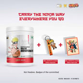 3 - MuscleBlaze Creatine Monohydrate CreAMP,  Tangy Orange - Special Naruto Edition  0.71 lb