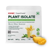 6 - GNC Plant Protein Isolate,  2 lb  Mango 