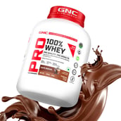 2 - GNC Pro Performance 100% Whey Protein New Formulation, 4 lb Cafe Mocha