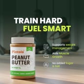 5 - Pintola All Natural Peanut Butter, 1 kg Crunchy