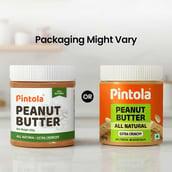 2 - Pintola All Natural Peanut Butter, 0.350 kg Extra Crunchy