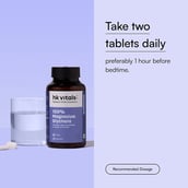9 - HealthKart HK Vitals 100% Magnesium Glycinate, Unflavoured 60 tablet(s)