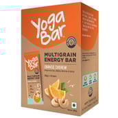 Yogabars 100% Natural Energy Bar, 10 bar(s) Cashew Orange