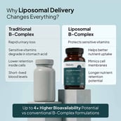 3 - Miduty Liposomal B-Complex, Unflavoured 60 capsules