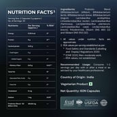 7 - Nutrabay Wellness Pre & Probiotic Digestive Support, 60 capsules (50 Billion CFUs)