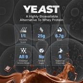 2 - Nutrabay Yeast Protein,  1.1 lb  Rich Chocolate Creme 