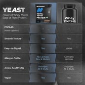 6 - Nutrabay Yeast Protein, 0.079 lb Rich Chocolate Creme
