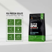 10 - AS-IT-IS Nutrition Pea Protein Isolate, 1.1 lb Unflavoured