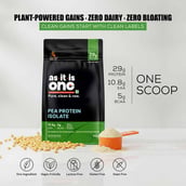 5 - AS-IT-IS Nutrition Pea Protein Isolate, 1.1 lb Unflavoured