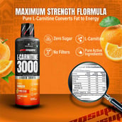 3 - ProSupps L Carnitine 3000, 450 ml Orange Splash