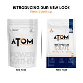 2 - AS-IT-IS Nutrition ATOM 100% Whey Protein Isolate Ultra-Pure, 2.2 lb Cookie Hazel Fusion