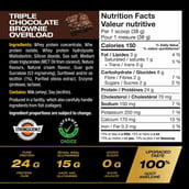 5 - PVL Whey Gold, 4 lb Triple Chocolate Brownie Overload