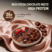 4 - MuscleBlaze High Protein Oats,  400 g  Cocoa Rich Chocolate