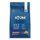 1 - AS-IT-IS Nutrition ATOM NXT Protein - Yeast Protein with DigeZyme, 1.1 lb Kesar Kulfi