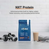 4 - AS-IT-IS Nutrition ATOM NXT Protein - Yeast Protein with DigeZyme, 1.1 lb Cafe Mocha
