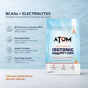 5 - AS-IT-IS Nutrition ATOM Rehydrate Isotonic Energy Drink, 2.2 lb Zesty Melon