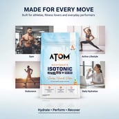 10 - AS-IT-IS Nutrition ATOM Rehydrate Isotonic Energy Drink, 2.2 lb Beachy Burst