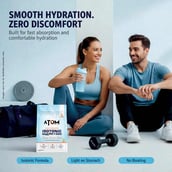 6 - AS-IT-IS Nutrition ATOM Rehydrate Isotonic Energy Drink, 2.2 lb Beachy Burst