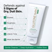 6 - Glutone Hydra Face Wash, 100 ml for Glow and Hydration