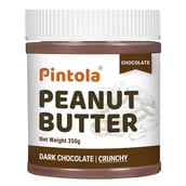 1 - Pintola Dark Chocolate Peanut Butter,  0.350 kg  Crunchy 