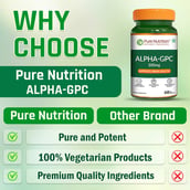 5 - Pure Nutrition Alpha-GPC 300mg,  60 veggie capsule(s) 