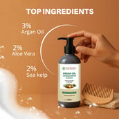 4 - Pure Nutrition Argan Oil Damage Repair Shampoo, 250 ml for Dry & Frizzy Hair