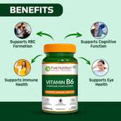 4 - Pure Nutrition Vitamin B6, 120 veggie capsule(s) Unflavoured