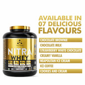 7 - One Science Nitra Whey Tiger Combo Pack, 4 lb Cookies and Cream with Daily Multivitamin 60 Capsules