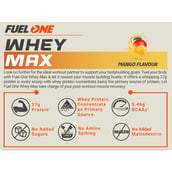 12 - Fuel One Whey Max, 4.4 lb Mango