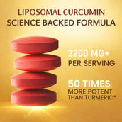 11 - Vlado's Himalayan Organics Liposomal Curcumin 95% Curcuminoids 2200mg+, 60 tablet(s)