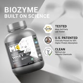 10 - MuscleBlaze Biozyme Performance Whey, 4.4 lb Triple Chocolate