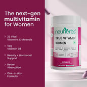 3 - Neuherbs True Vitamin Women, 60 tablet(s) Unflavoured