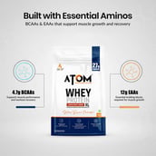 AS-IT-IS Nutrition ATOM Whey Protein XL, 2.2 lb Choco Hazel Fusion