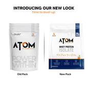 2 - AS-IT-IS Nutrition ATOM 100% Whey Protein Isolate Ultra-Pure, 4.4 lb Double Rich Chocolate